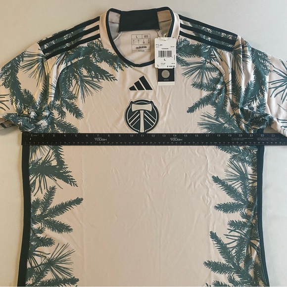 Adidas Portland Timbers x The Nature Conservancy Jersey Men L SLIM MLS Soccer - Picture 11 of 12